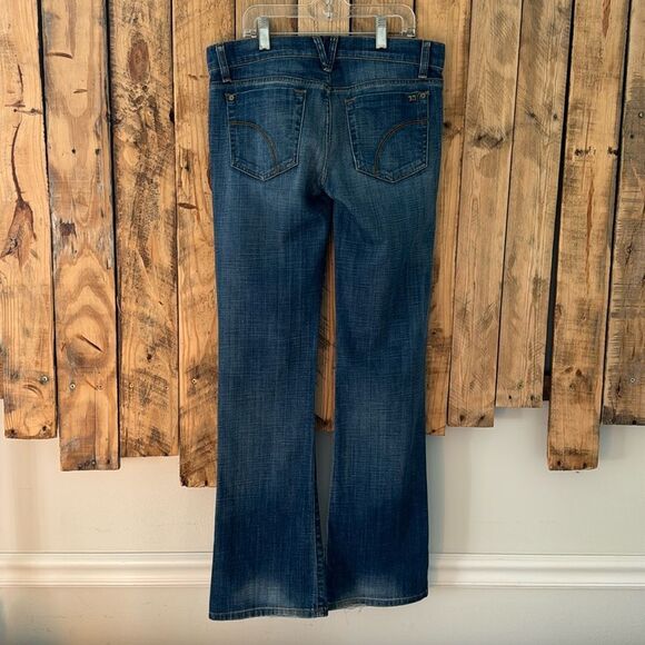 Joe’s Jeans Provocateur Candice Blue Faded Wash Straight Leg Bootcut Size 26 - Picture 4 of 16